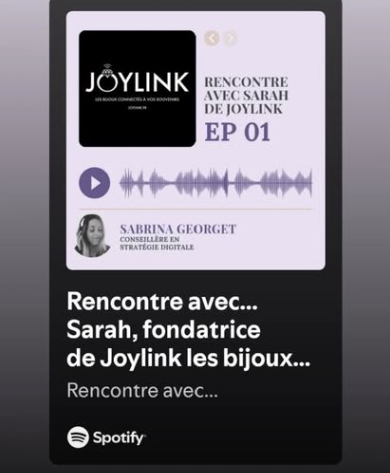 Podcast stratégie digitale avec la fondatrice de Joylink